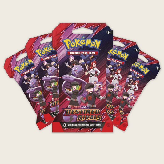 Pokémon Destined Rivals Sleeved Booster Pack -  5 Pack